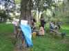 – do tego worka uczestnicy festynu wrzucali plastikowe odpady