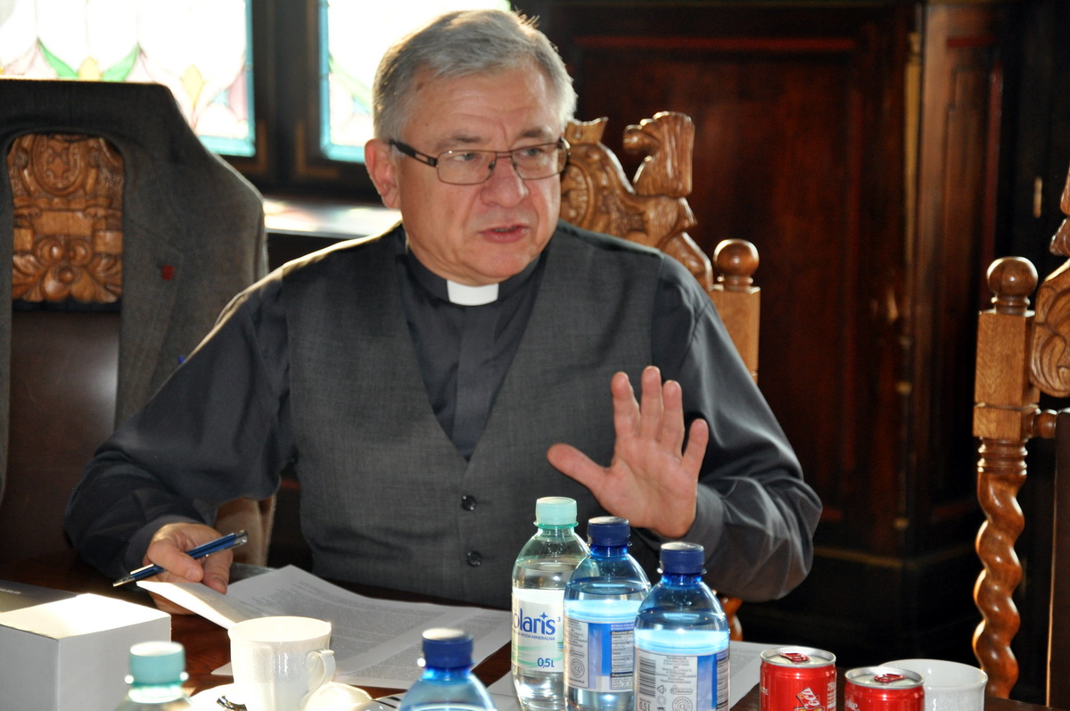 Uczeń Tischnera ks.prof. Jarosław Jagiełło rozpoczął cykl referat&oacute;w.