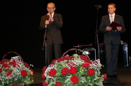 Przemawia burmistrz Czerska